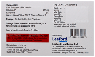Rifaford 400 Mg Tablet 10